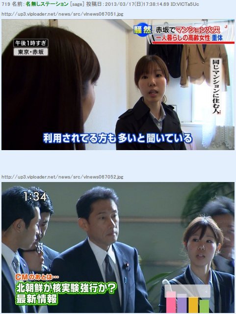 街頭インタビュー